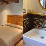 The White Mulberry Tree apt. bedroom 1 and bathroom details